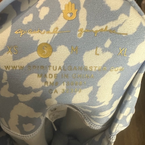 Spiritual Gangster X Manduka leggings size small - Picture 2 of 4